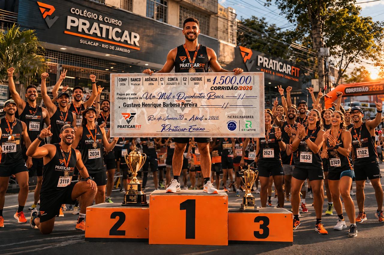 Premiação do Corridão Praticar Fit